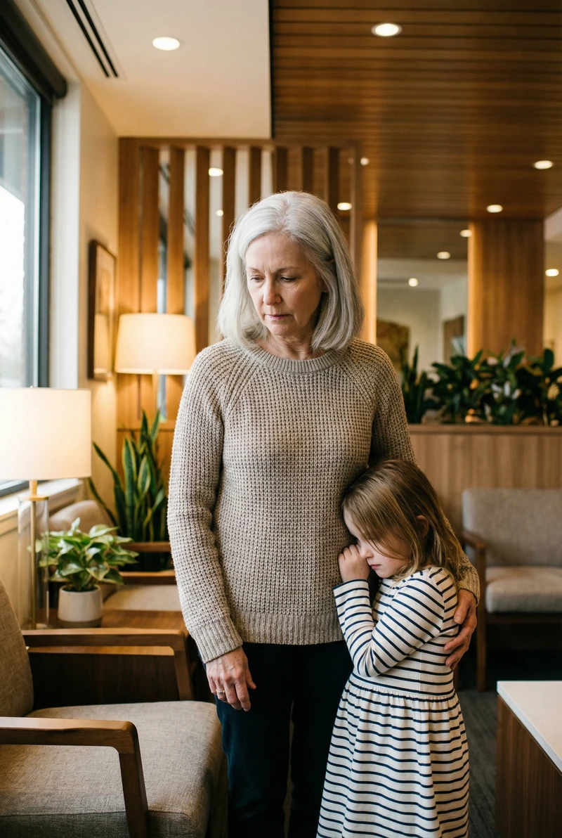 Young child during a gentle dental exam at myDental Georgetown