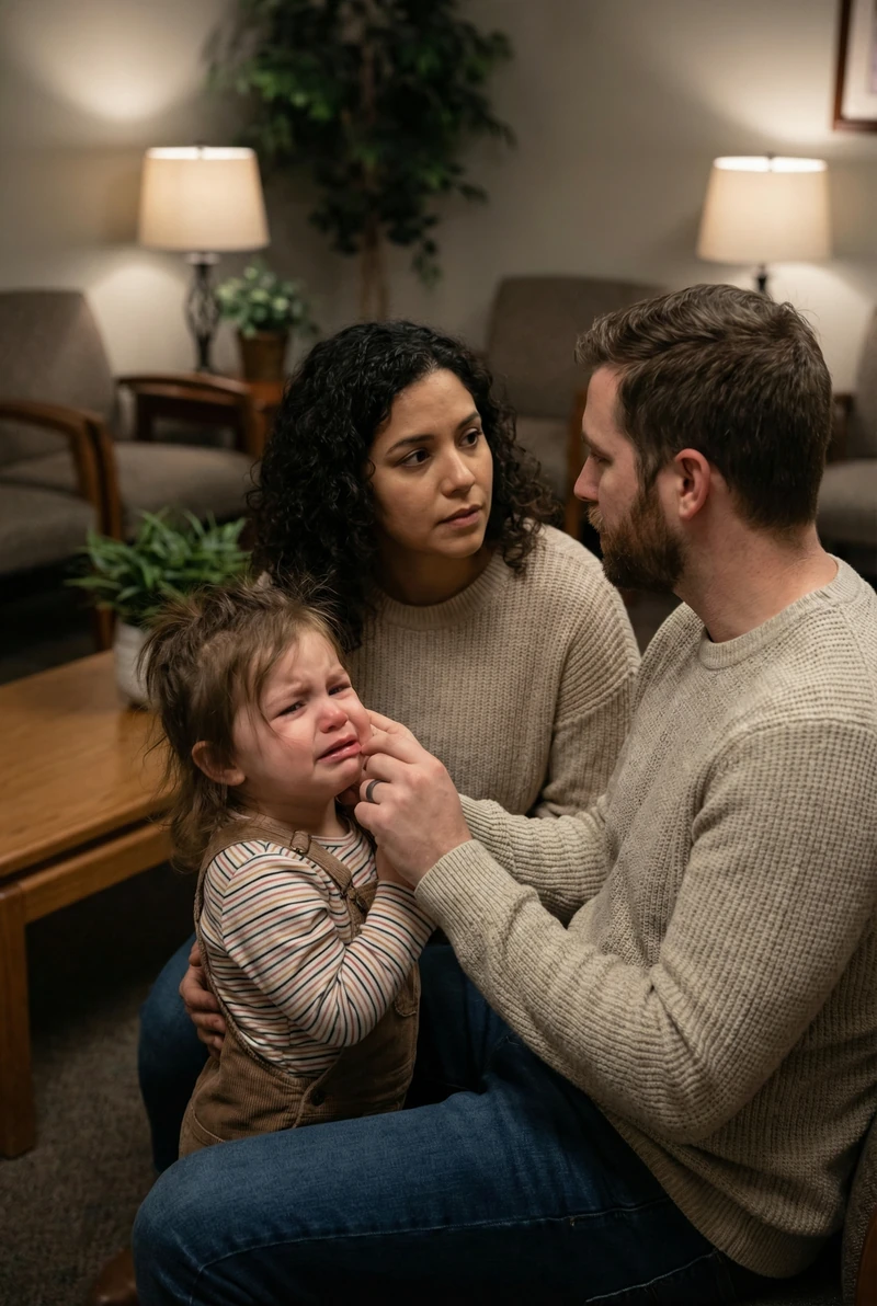 Young child during a gentle dental exam at myDental San Marcos