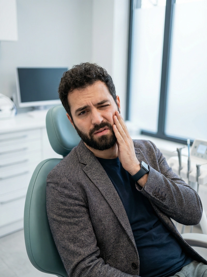 Patient receiving prompt dental care at myDental Tech Ridge